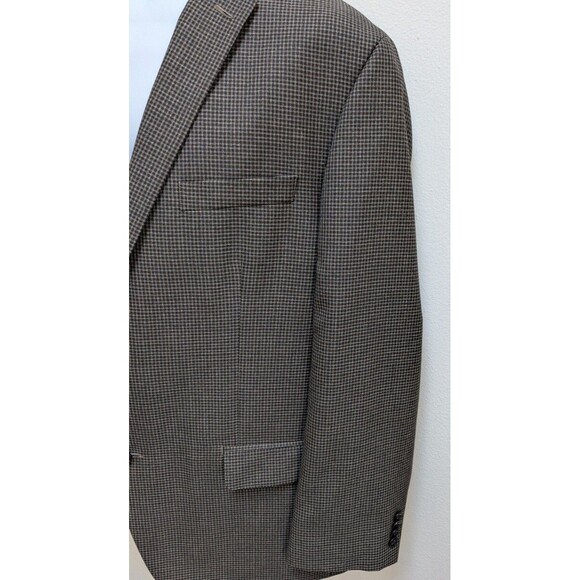 Michael Kors Blazer Jacket Mens Sz 44R Gingham Single Breasted - Picture 5 of 10